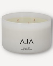 AJA BOTANICALS Walk On The Wild Side Three Wick Candle - White