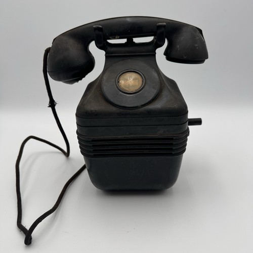 Vintage beehive desk telephone - desk,
