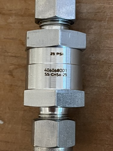 Swagelok nupro chs6 25 - nupro, ss-chs6-25