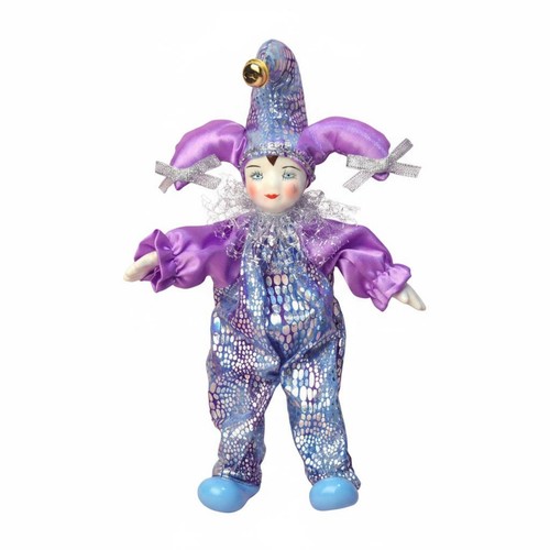 Ceramic clown figurine - ceramic,