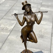 Bronze Woman Statue Figure