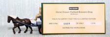LLEDO DAYS GONE DG102001 HORSE DRAWN FLATBED  BREWERS DRAY MCMULLAN BOXED