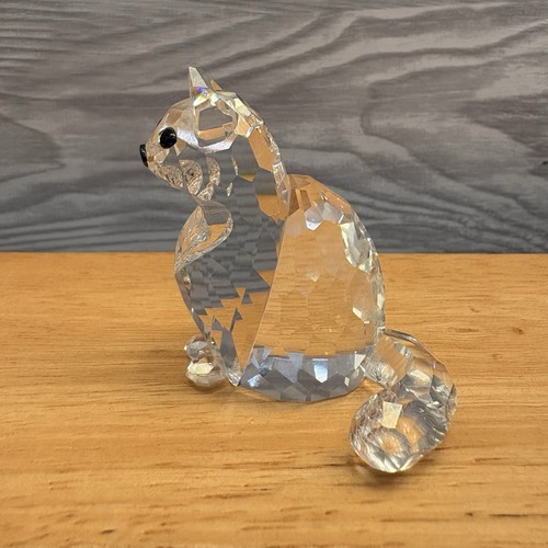 Swarovski crystal cat - swarovski,
