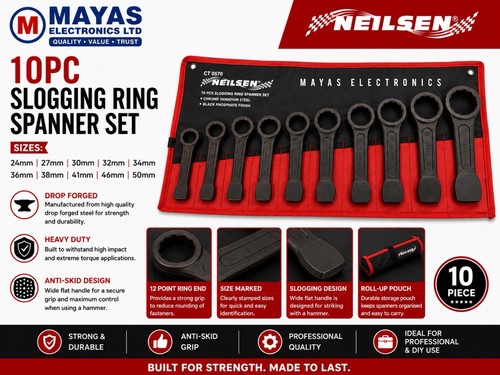 10pc slogging ring - 10pc, set