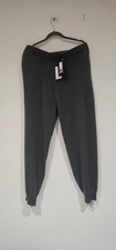 Marks & Spencer Autograph 100% Pure Cashmere Joggers Trousers Cuffed Leg Size L