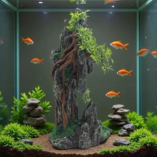 LARGE TALL ROCK MOUNTAIN FISH