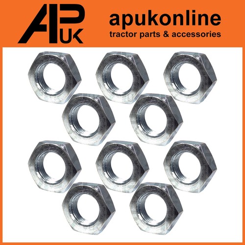 10x half lock - nuts, 3/8"