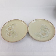 2 Denby Daybreak Dinner Plates