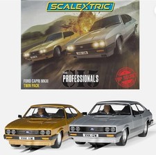 NEW Scalextric 1:32 The Professionals CI5 Ford Capri Mk3 3.0S Twin Car Set C4642