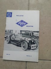 bulletin of the riley register