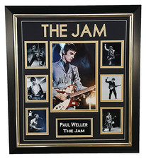 Framed PAUL WELLER of THE JAM