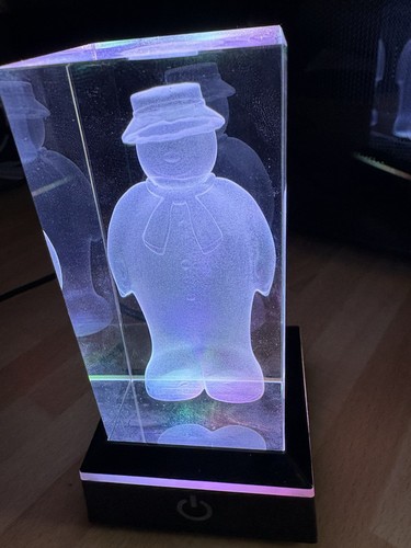 The snowman subsurface - 3d,
