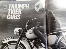 TRIUMPH TIGER CUB BUYING