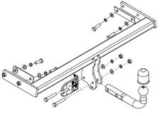 Swan Neck Tow Bar For Volvo