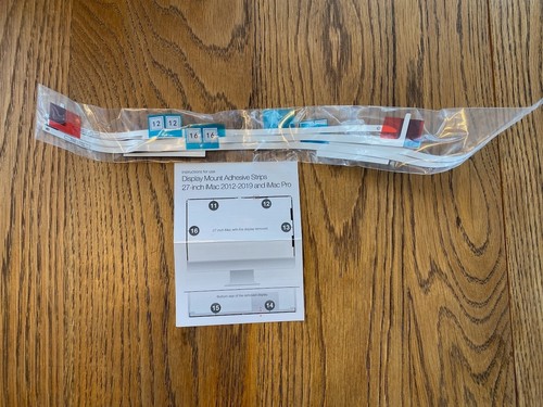 Display mount adhesive - mount, strips