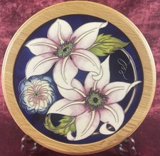 A Large Moorcroft Plaque, Daydream Pattern. Nicola Slaney. 2015. 1st Quality.