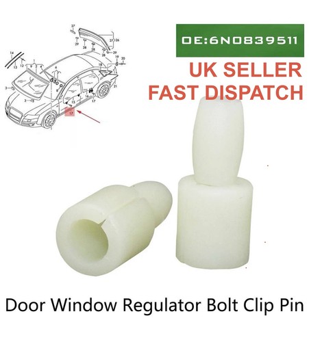 Clips for 6n0839511 audi - 2x,