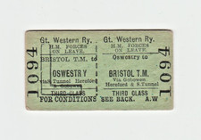 Great Western Railway Ticket
