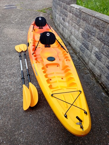 Double sit top kayak used - sit, on