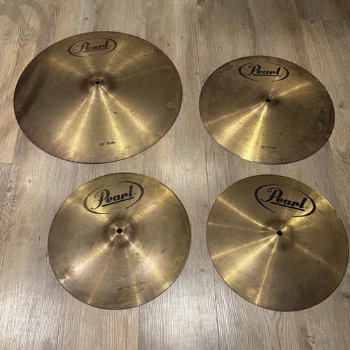 Pearl cymbals drum hi - 4x,