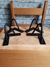 4x BLACK HEAVY DUTY HAIRPIN