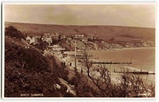 Swanage Dorset General View - 1938 Judges Real Photo Postcard W21