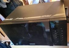 Samsung ME89F-1B black microwave oven used buy in clean good condition 