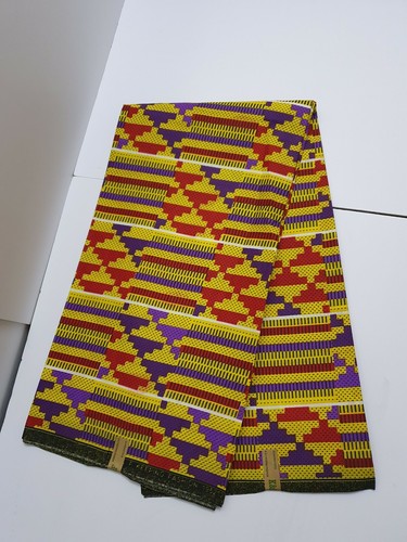 African kente print fabric - african,