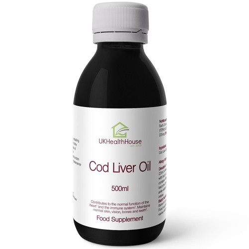 Cod liver oil - cod, 500ml