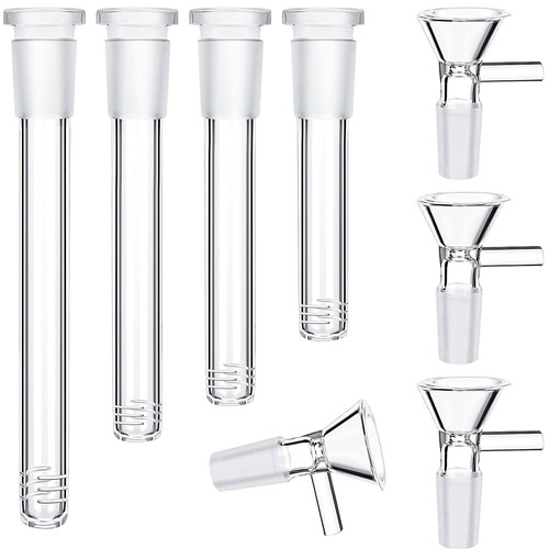 Glass downstem adapter with - glass,