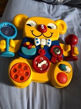 Matchbox Vintage Retro 1982 Activity Teddy Bear Cot Musical GC COMPLETE