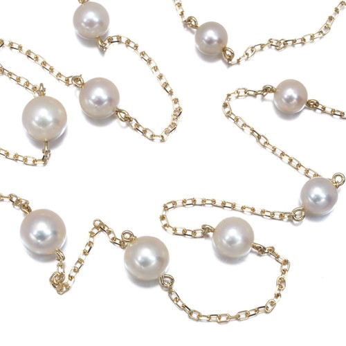 Auth mikimoto necklace akoya - auth,