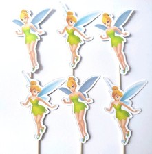 Tinkerbell cupcake toppers - , x6