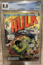 Incredible Hulk #180 CGC 8.0 1974 1st app. Wolverine Will Accept Trade Offers