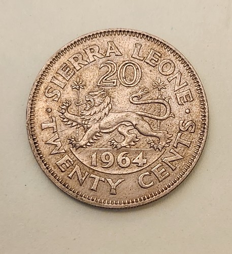 Sierra leone coin - 20, cents
