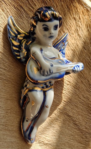Vintage russian cherub - vintage,