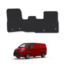 Floor Mats for Ford Transit Custom (2013-2023 Gen1) [Manual] Rubber Van Mat