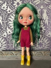 REDUCED!! Custom OOAK Blythe Doll 'by Drea & Blythe' ~ Mohair Wig, Sculpted Eyes