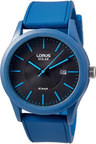 Lorus gents solar watch with - lorus,