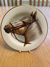 Liverpool Road Pottery Horse Plate Dish Equestrian Ceramic Vintage Equestrianism