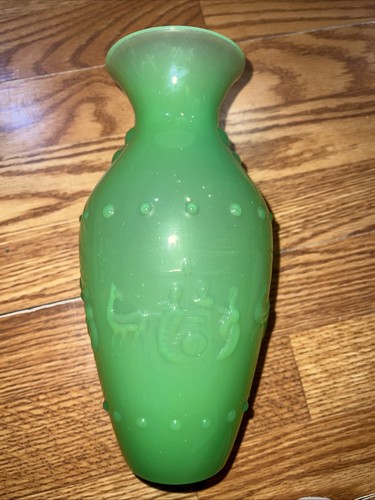 Milk glass green - green, case