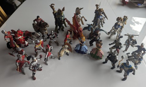 Papo knights bundle figures - 31,
