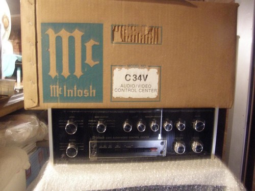 Mcintosh c34v preamplifier - mcintosh,