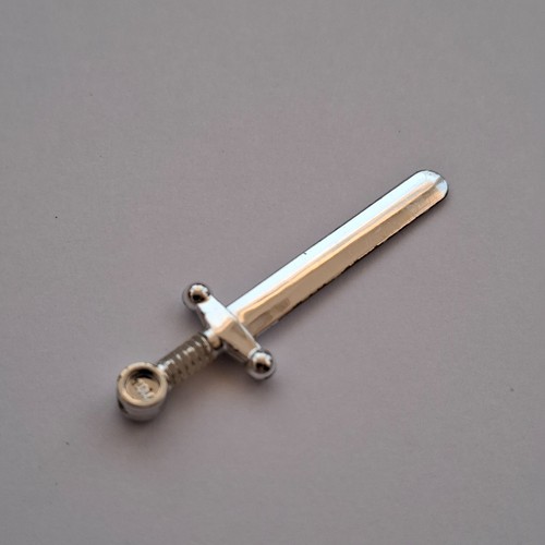 Lego chrome silver very - lego, x