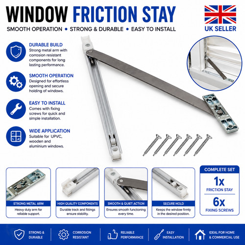 Upvc door restrictor degree - door, 90