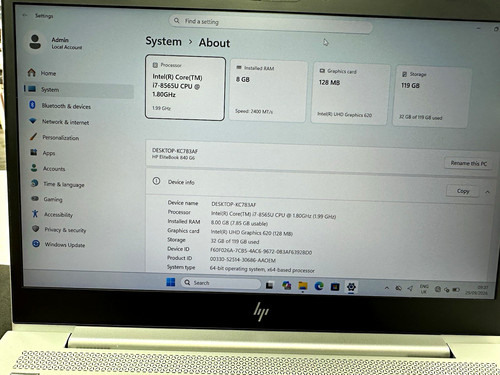 Elitebook 840 14in - hp,
