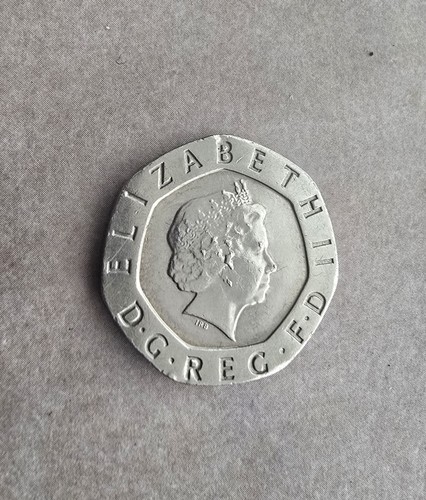 Rare genuine undated - rare, 20p