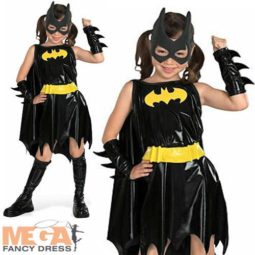 Batgirl girl fancy dress - dress, up