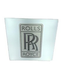 An Illuminated ROLLS ROYCE LED
