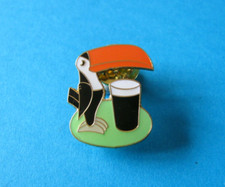 Guinness Toucan With Pint Pin